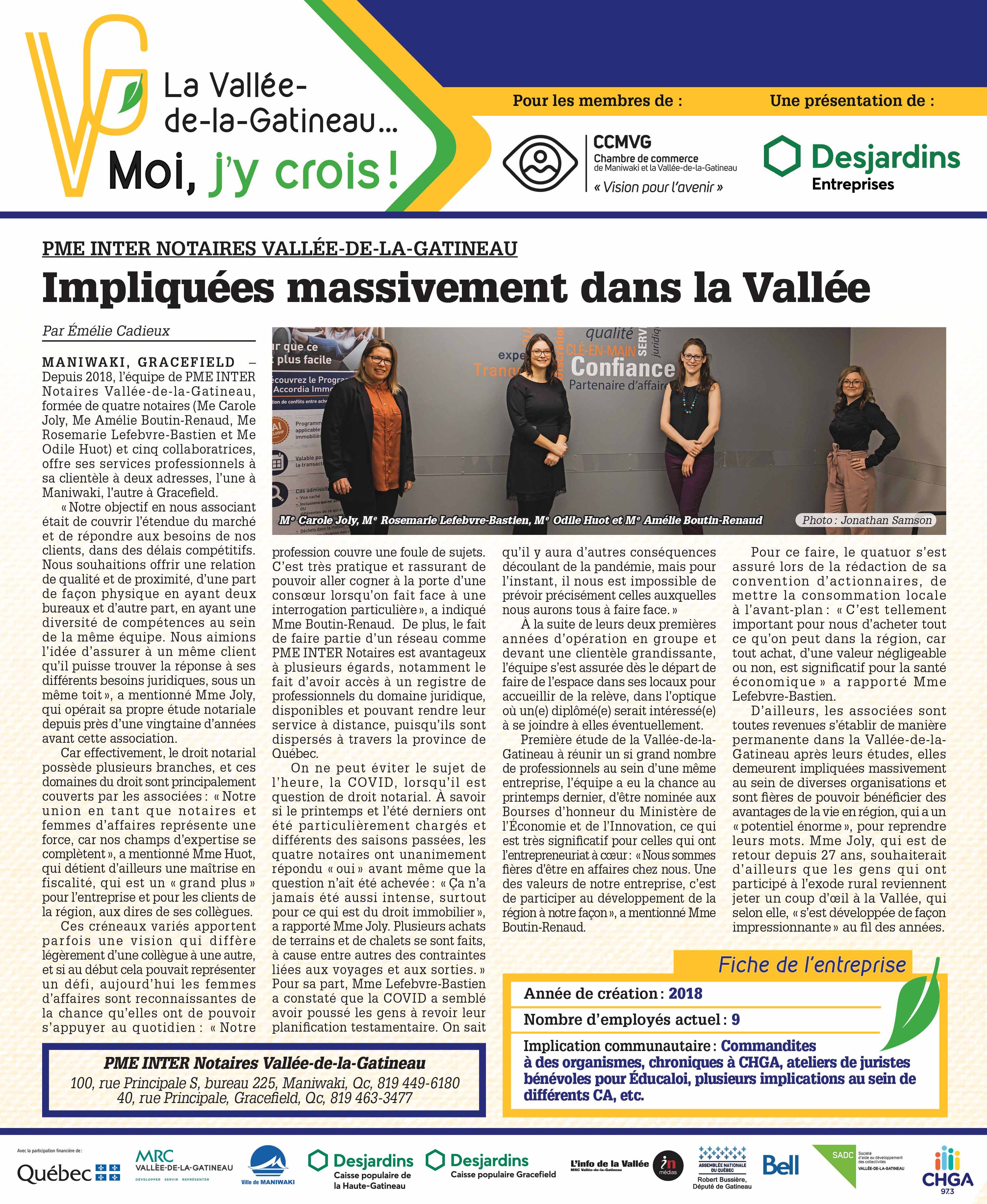 2 PME INTER Notaires Vallée de la Gatineau 
