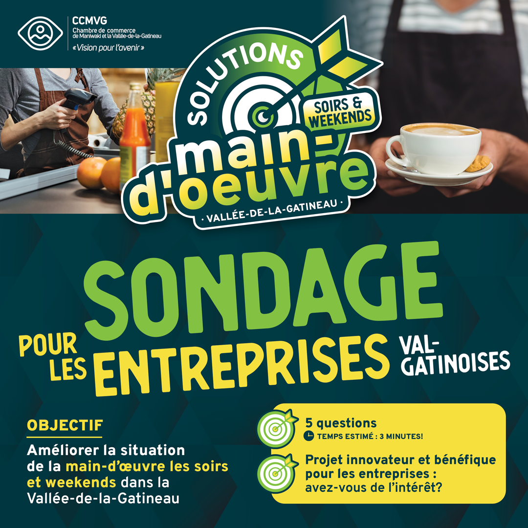 Sondage Solutions main doeuvre soirs weekends copy